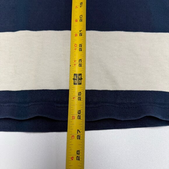 Barbarian Rugby Wear Shirt Mens Large 21x26.5 Gonzaga Striped Logo - Picture 15 of 15